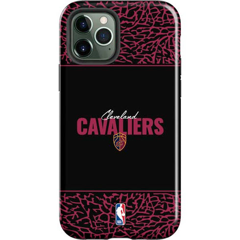 NBA Cleveland Cavaliers Elephant Print iPhone 12 Pro Max Impact Case