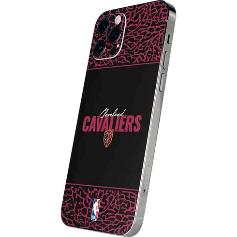 NBA Cleveland Cavaliers Elephant Print iPhone 12 Pro Skin