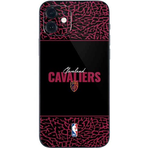NBA Cleveland Cavaliers Elephant Print iPhone 12 Skin