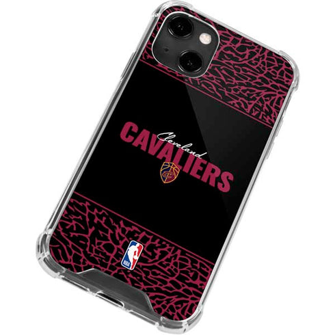 NBA Cleveland Cavaliers Elephant Print iPhone 13 Clear Case
