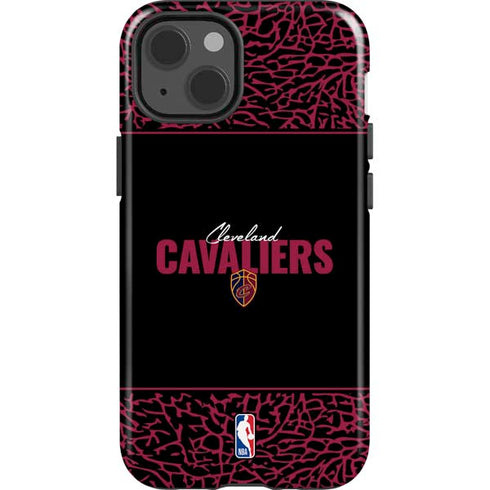 NBA Cleveland Cavaliers Elephant Print iPhone 13 Impact Case