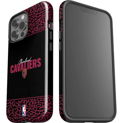 NBA Cleveland Cavaliers Elephant Print iPhone 13 Pro Max Impact Case