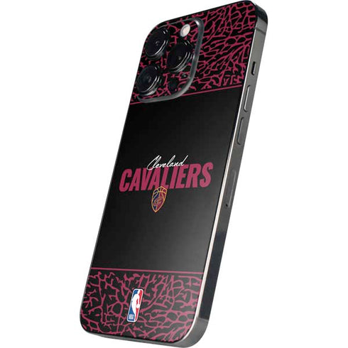 NBA Cleveland Cavaliers Elephant Print iPhone 13 Pro Max Skin