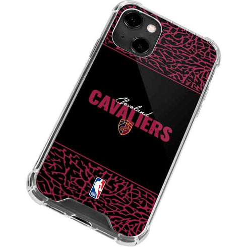 NBA Cleveland Cavaliers Elephant Print iPhone 14 Clear Case