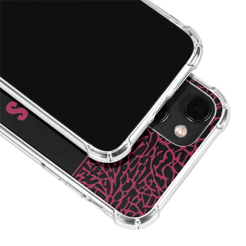 NBA Cleveland Cavaliers Elephant Print iPhone 15 Plus Clear Case
