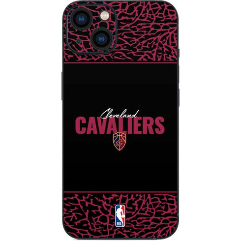 NBA Cleveland Cavaliers Elephant Print iPhone 15 Plus Skin