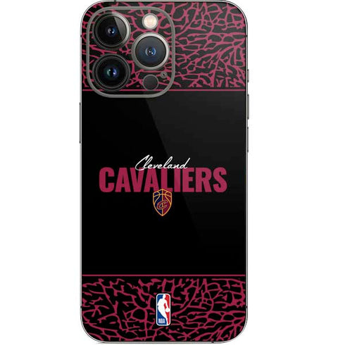 NBA Cleveland Cavaliers Elephant Print iPhone 15 Pro Skin