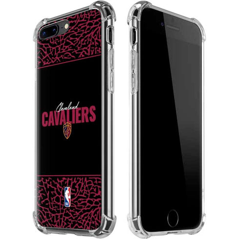 NBA Cleveland Cavaliers Elephant Print iPhone 7/8 Plus Clear Case