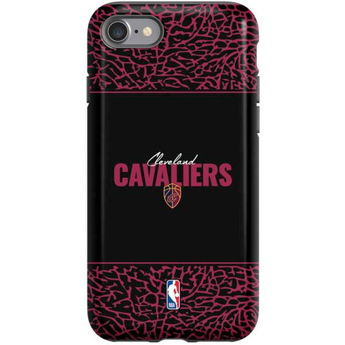 NBA Cleveland Cavaliers Elephant Print iPhone SE (2nd & 3rd Gen) Pro Case
