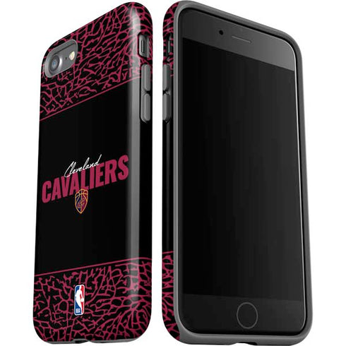 NBA Cleveland Cavaliers Elephant Print iPhone SE (2nd & 3rd Gen) Pro Case