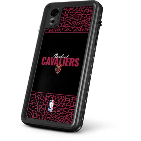 NBA Cleveland Cavaliers Elephant Print iPhone XR Waterproof Case