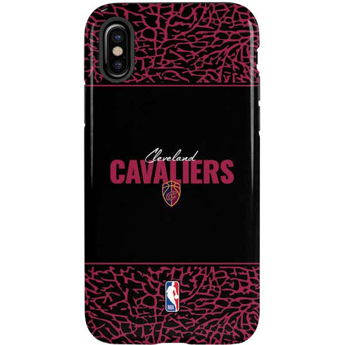 NBA Cleveland Cavaliers Elephant Print iPhone XS Pro Case