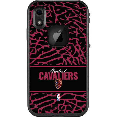 NBA Cleveland Cavaliers Elephant Print LifeProof Fre iPhone Skin