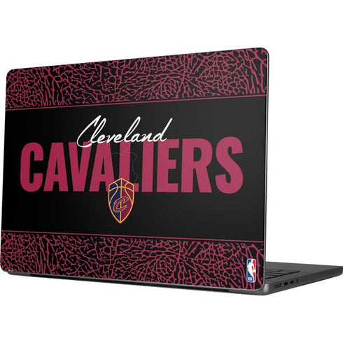 NBA Cleveland Cavaliers Elephant Print MacBook Pro 14in (2021-24) Skin