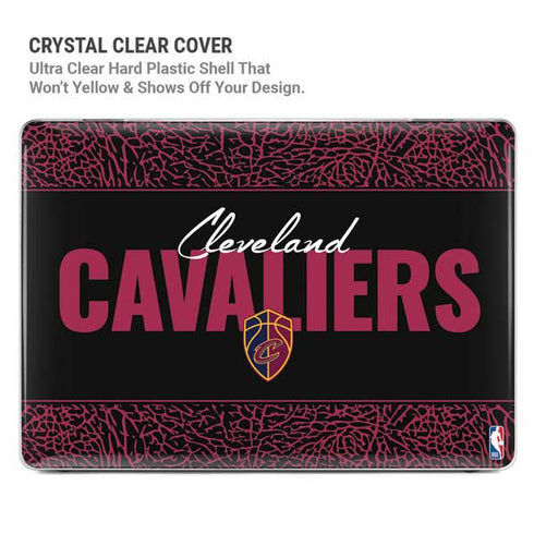 NBA Cleveland Cavaliers Elephant Print MacBook Pro 15in (2016-19) Case plus Skin