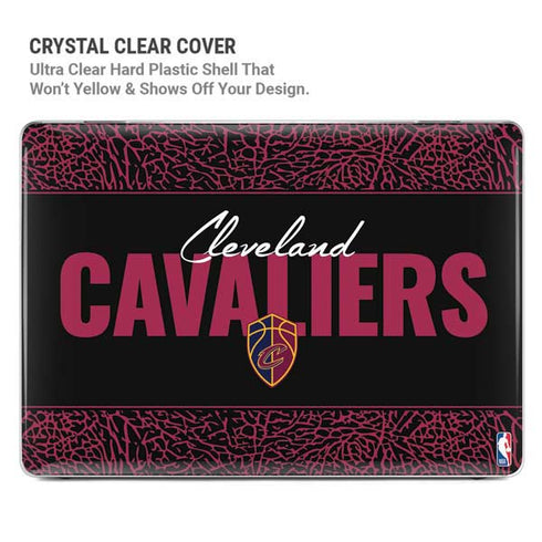 NBA Cleveland Cavaliers Elephant Print MacBook Pro 16in (2021-25) Case plus Skin