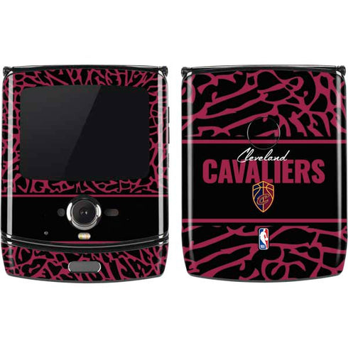 NBA Cleveland Cavaliers Elephant Print Motorola RAZR Skin