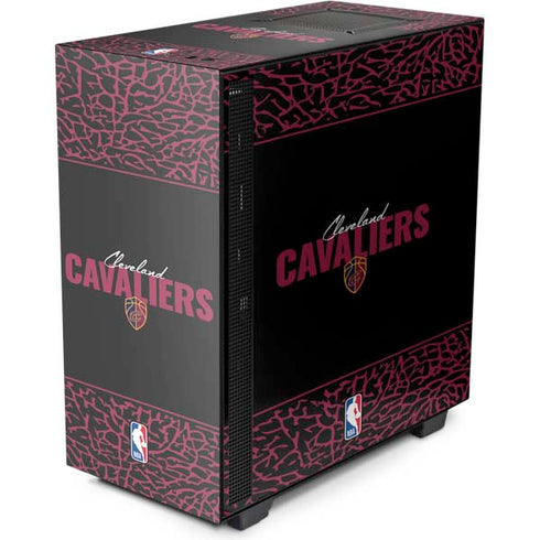 NBA Cleveland Cavaliers Elephant Print NZXT H510 Compact ATX Mid-Tower Case Skin