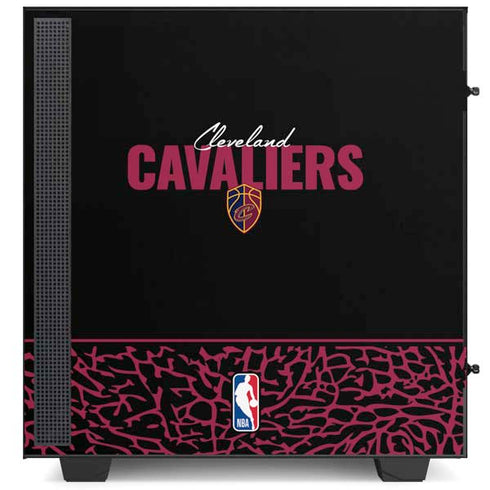 NBA Cleveland Cavaliers Elephant Print NZXT H510 Compact ATX Mid-Tower Case Skin