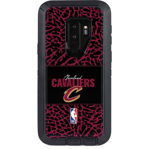NBA Cleveland Cavaliers Elephant Print Otterbox Defender Galaxy Skin