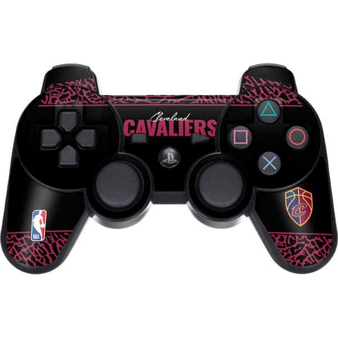 NBA Cleveland Cavaliers Elephant Print PS3 Dual Shock wireless controller Skin