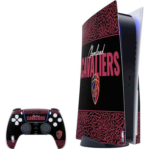 NBA Cleveland Cavaliers Elephant Print PS5 Bundle Skin