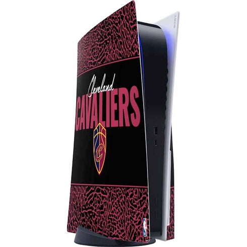 NBA Cleveland Cavaliers Elephant Print PS5 Console Skin