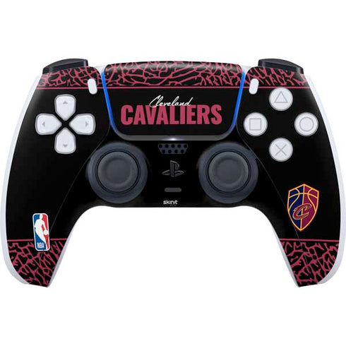 NBA Cleveland Cavaliers Elephant Print PS5 Controller Skin