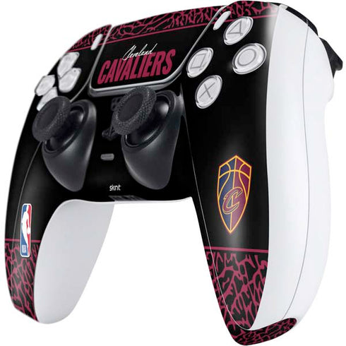 NBA Cleveland Cavaliers Elephant Print PS5 Controller Skin