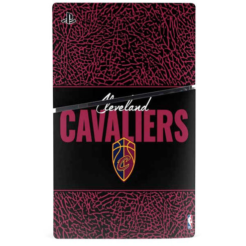 NBA Cleveland Cavaliers Elephant Print PS5 Slim Digital Edition Bundle Skin