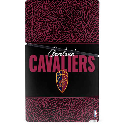 NBA Cleveland Cavaliers Elephant Print PS5 Slim Digital Edition Bundle Skin