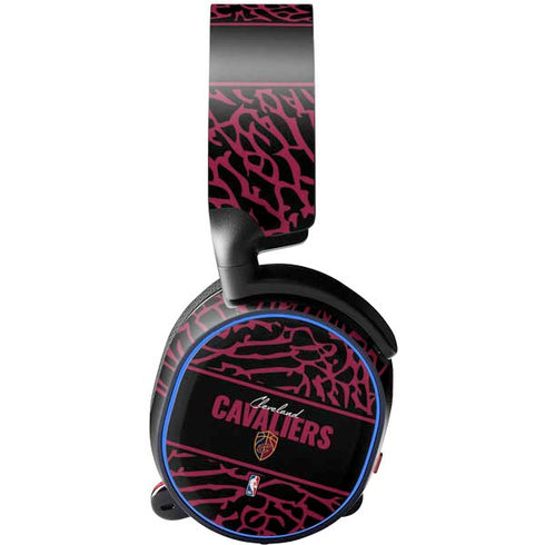 NBA Cleveland Cavaliers Elephant Print SteelSeries Arctis 5 Skin