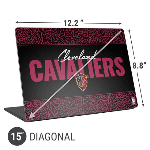 NBA Cleveland Cavaliers Elephant Print Universal Laptop 15in (12.2 x 8.8in) Skin
