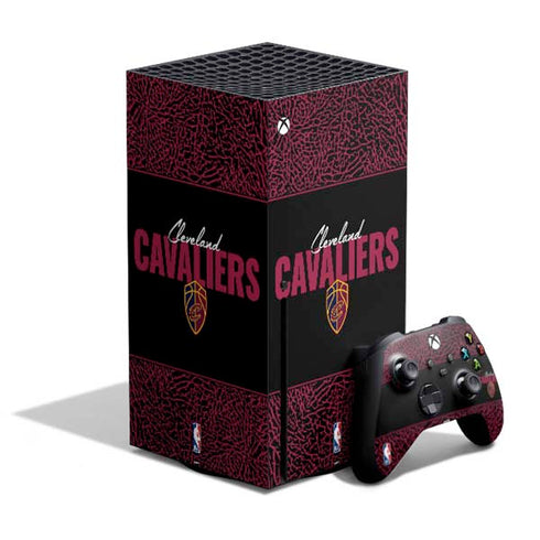 NBA Cleveland Cavaliers Elephant Print Xbox Series X Bundle Skin