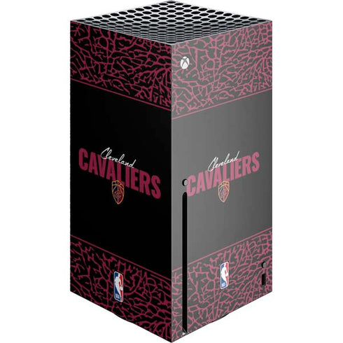 NBA Cleveland Cavaliers Elephant Print Xbox Series X Console Skin