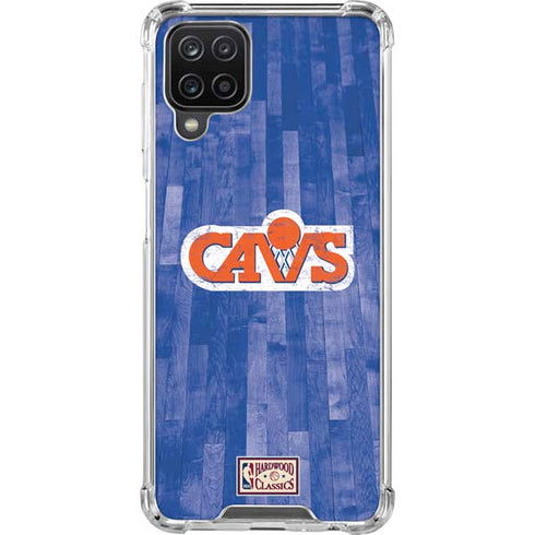 NBA Cleveland Cavaliers Hardwood Classics Galaxy A12 Clear Case