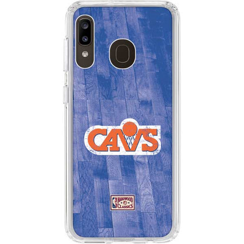 NBA Cleveland Cavaliers Hardwood Classics Galaxy A20 Clear Case