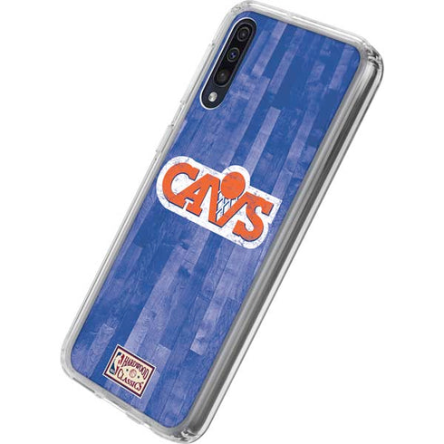 NBA Cleveland Cavaliers Hardwood Classics Galaxy A50 Clear Case