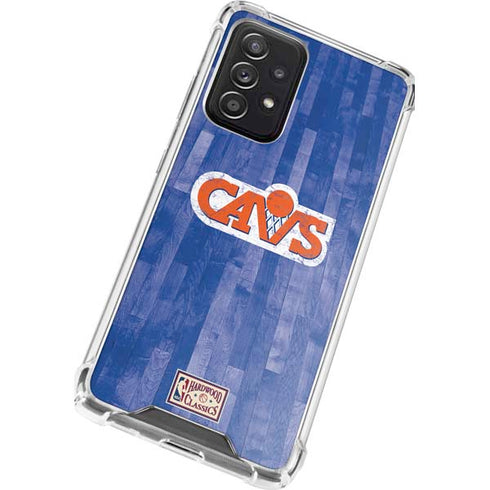 NBA Cleveland Cavaliers Hardwood Classics Galaxy A52 5G Clear Case