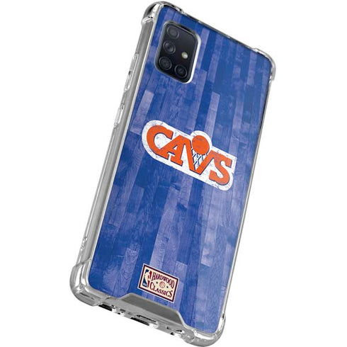NBA Cleveland Cavaliers Hardwood Classics Galaxy A71 5G Clear Case