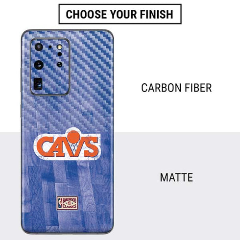 NBA Cleveland Cavaliers Hardwood Classics Galaxy S20 Ultra 5G Skin