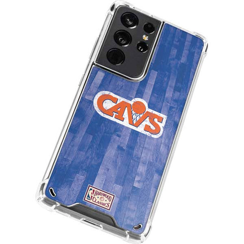 NBA Cleveland Cavaliers Hardwood Classics Galaxy S21 Ultra 5G Clear Case