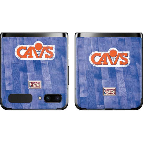 NBA Cleveland Cavaliers Hardwood Classics Galaxy Z Flip Skin