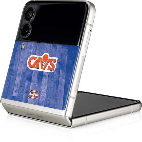 NBA Cleveland Cavaliers Hardwood Classics Galaxy Z Flip4 5G Skin