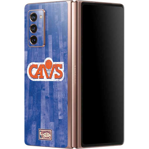 NBA Cleveland Cavaliers Hardwood Classics Galaxy Z Fold2 5G Skin