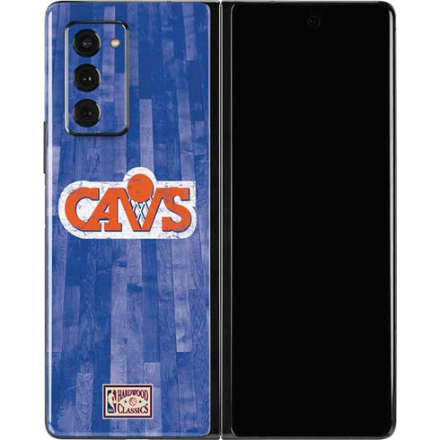 NBA Cleveland Cavaliers Hardwood Classics Galaxy Z Fold2 5G Skin