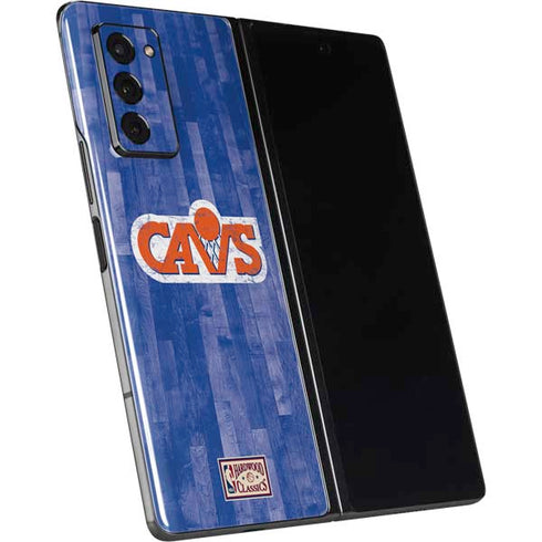 NBA Cleveland Cavaliers Hardwood Classics Galaxy Z Fold2 5G Skin