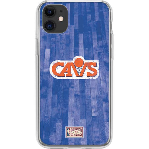 NBA Cleveland Cavaliers Hardwood Classics iPhone 11 Clear Case