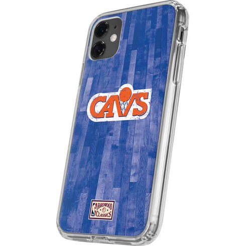 NBA Cleveland Cavaliers Hardwood Classics iPhone 11 Clear Case