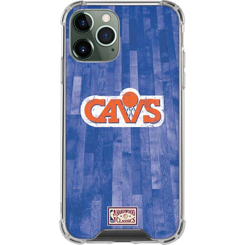 NBA Cleveland Cavaliers Hardwood Classics iPhone 11 Pro Max Clear Case